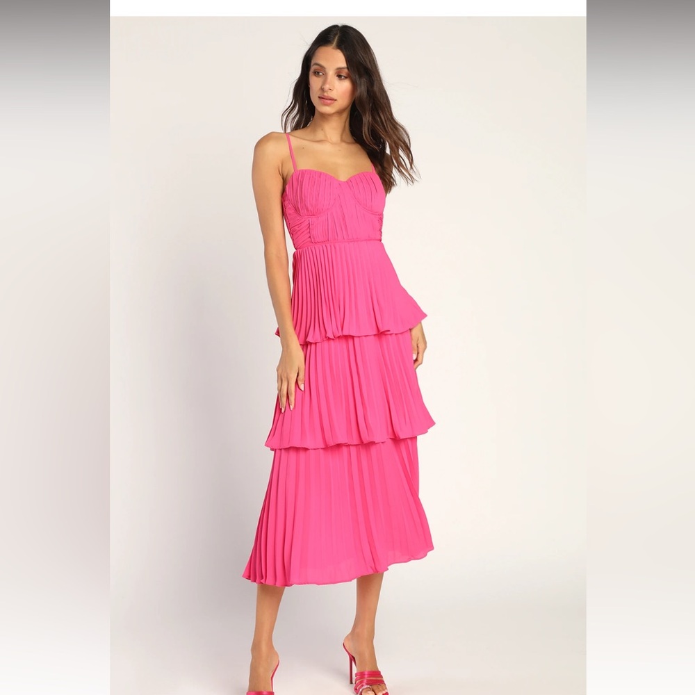 LULUS BUSTIER DRESS 🩷